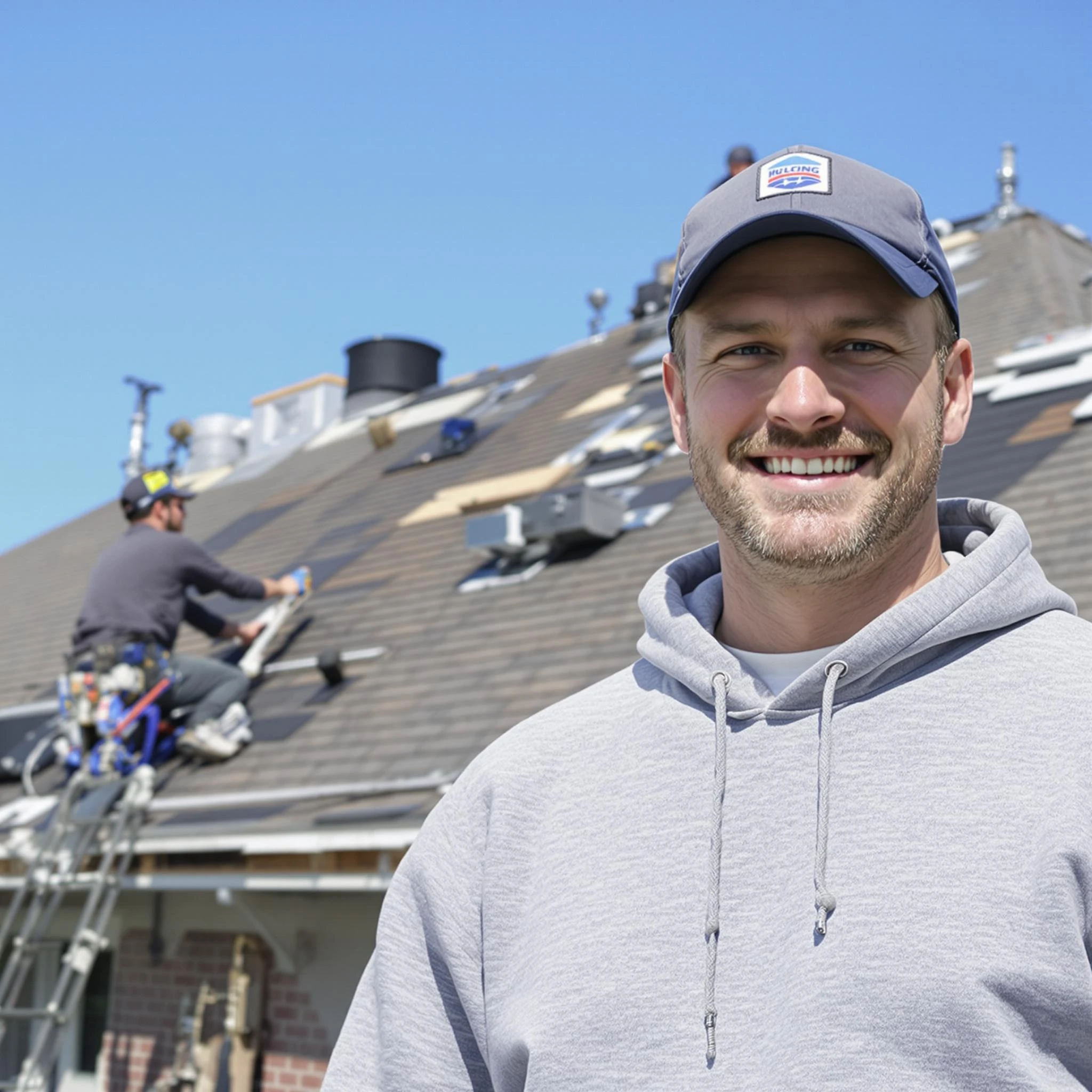 The Middleburg Heights Roofing Company team.