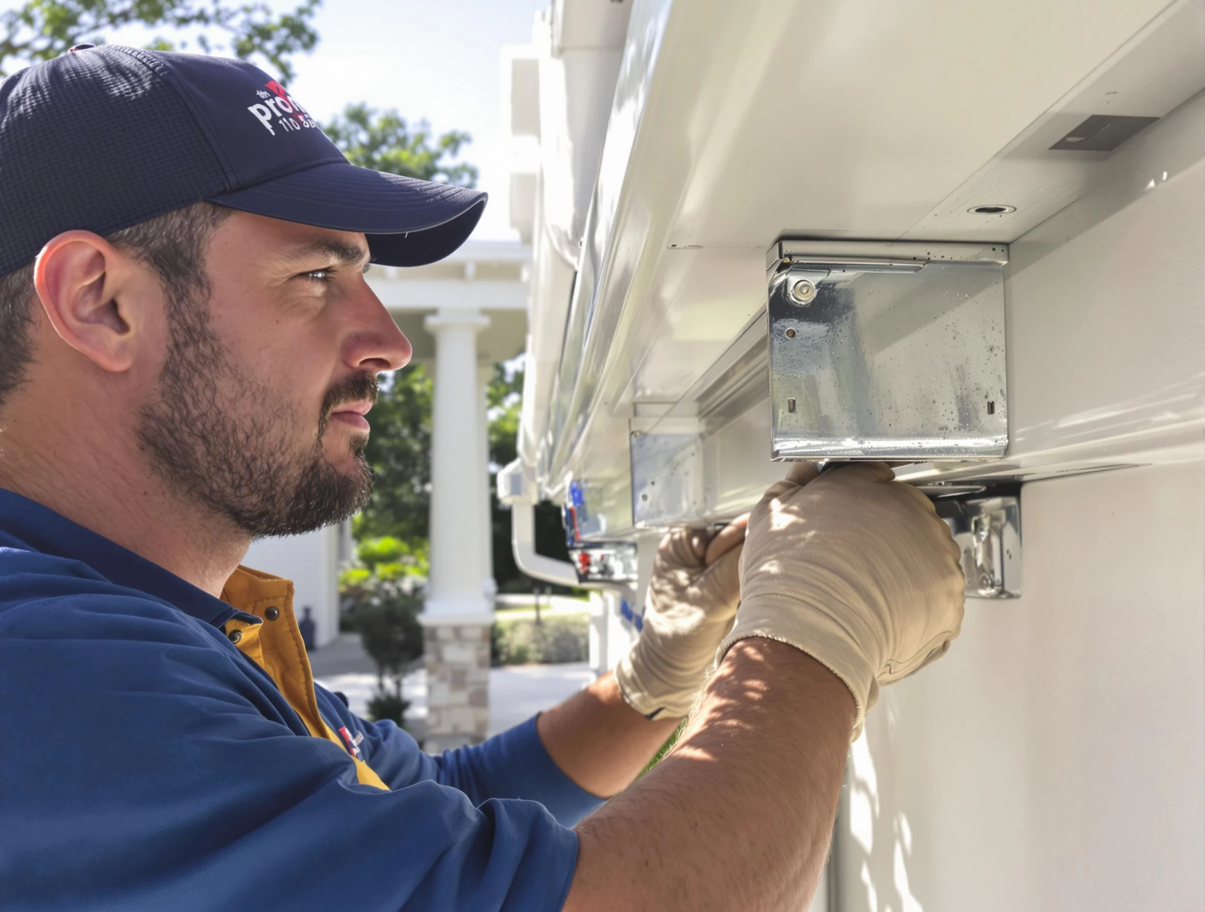 Repaired gutter sections by Middleburg Heights Roofing Company ensuring proper drainage in Middleburg Heights, OH